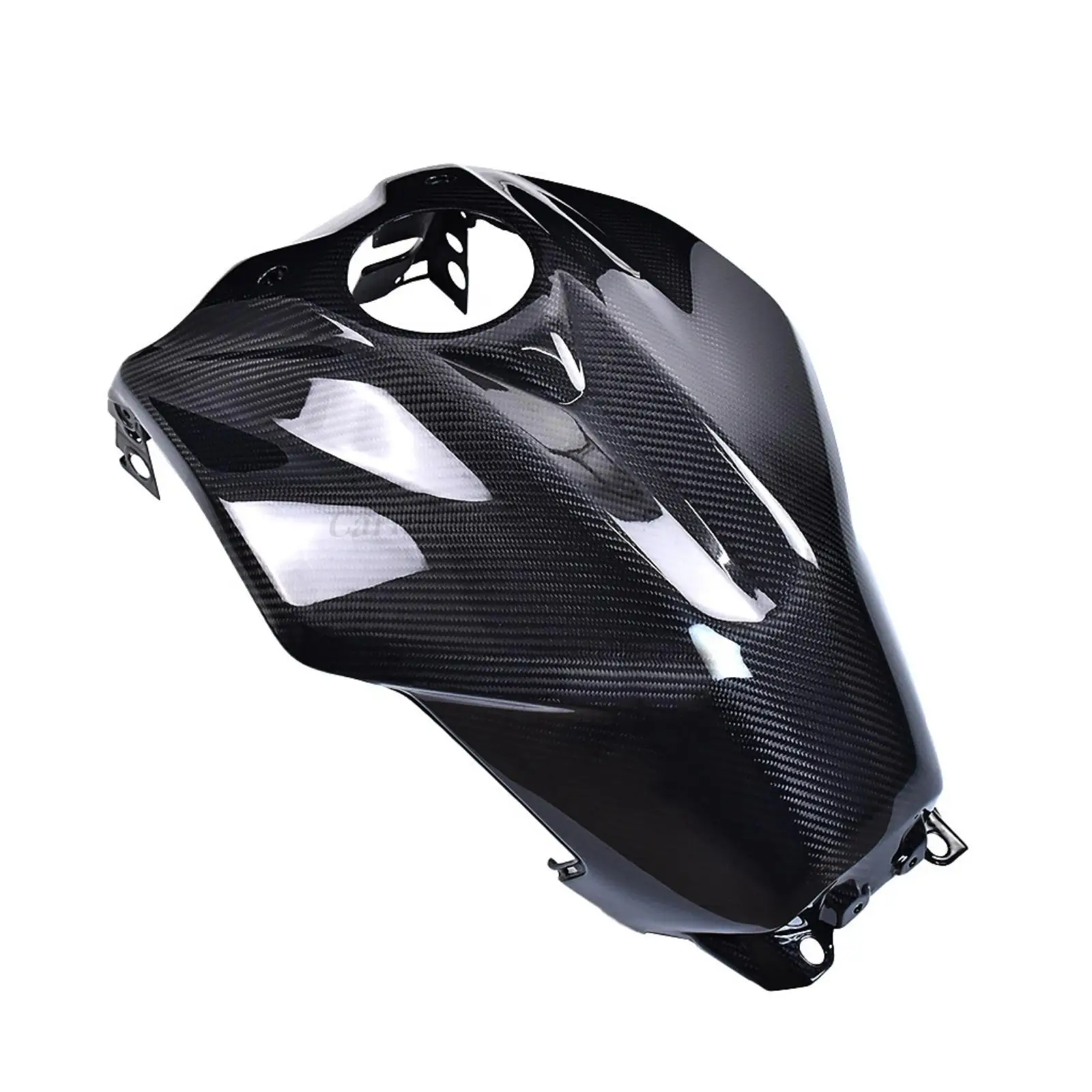 3K Twill Dry Real Carbon Fiber Motorcycle Tank Fairing Cover For Yamaha MT07 FZ07 2018+