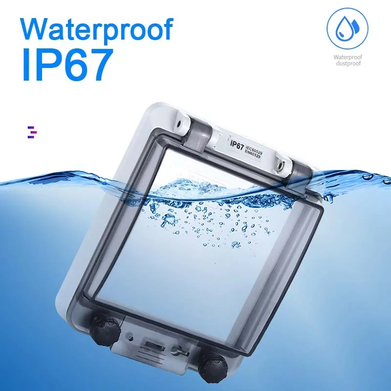 Protect Window Cover Monitor Observation Window Switch Ip67 Switch Transparent Protective Window Cover Distribution Box Window