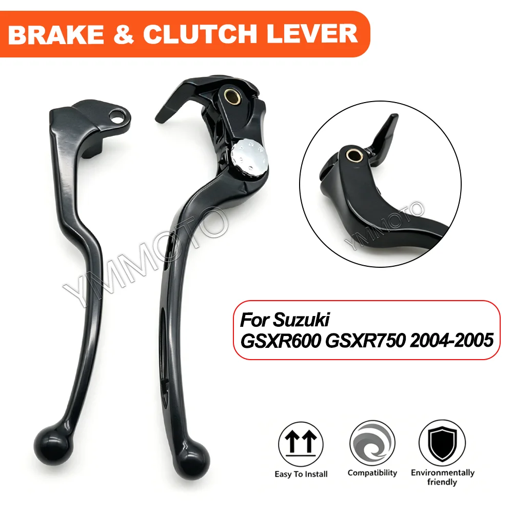 Brake Clutch Lever Set For Suzuki GSXR600 GSXR750 GSX-R600 GSX-R750 GSXR 600 750 2004-2005 Motorcycle Handles