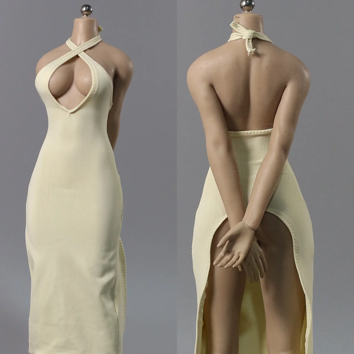 

High Quality DMTOYS 1/6 Scale Female Soldier Lace-Up Clothing Accessory Sexy Skirt Fit 12inch TBL AT203 Action Figure Model