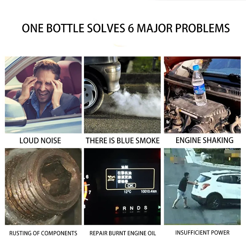60ml Car Engine Protective Agent Automobile Cleaner Catalysts Easy To Clean Gas Oil Additive For Engine Restore Maintenance