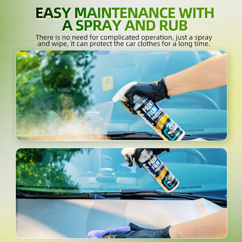 Magic Gem M39 Protector for car paint film Inhibits yellowing and ageing of car film Glossy and water repellent