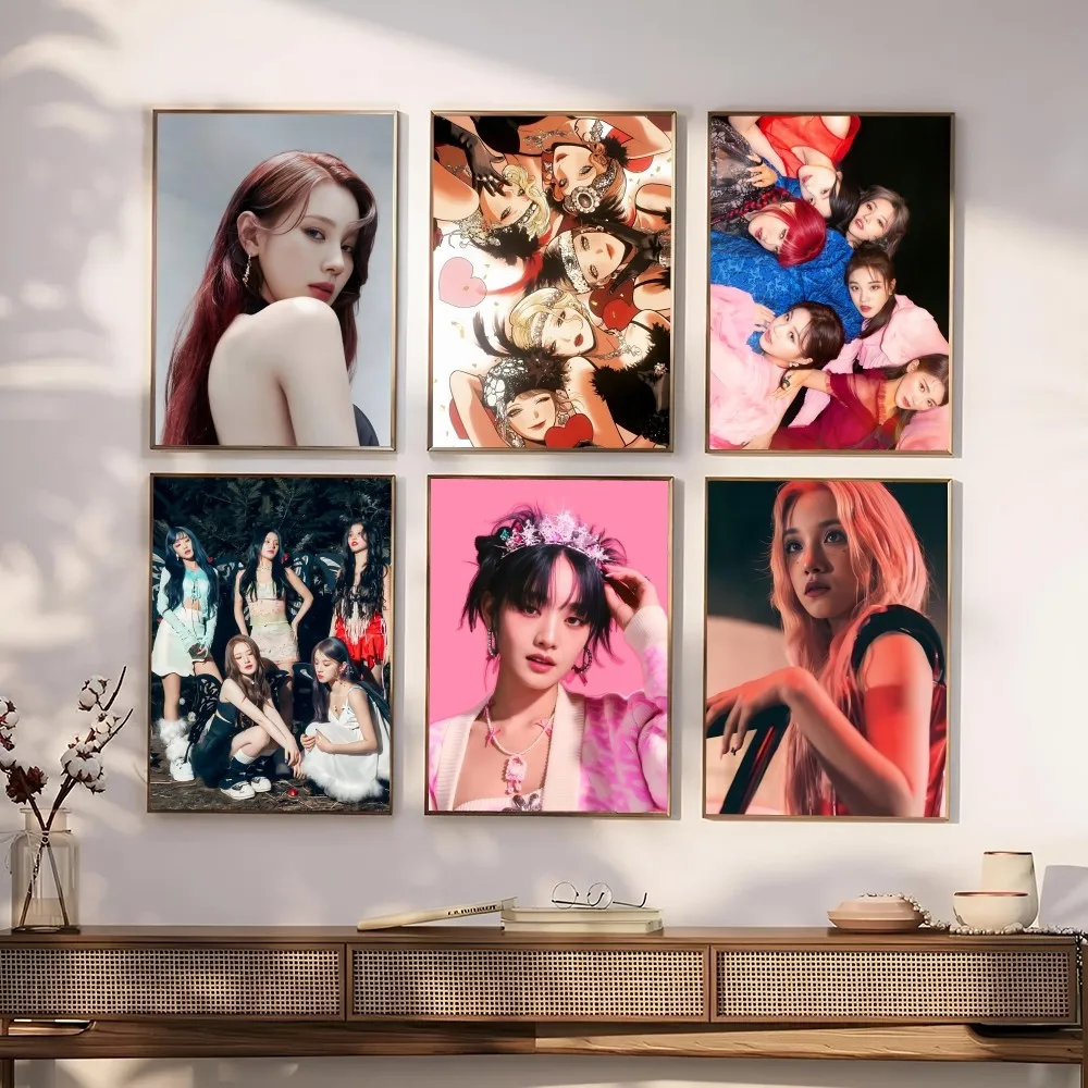 G I-DLE Poster Paper Print Home Living Room Bedroom Entrance Bar Restaurant Cafe Art Painting Decoration