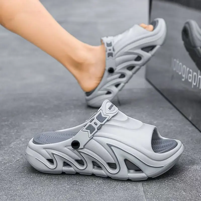 

2026 popular men's summer sandals, suitable for sports wear and driving, non-slip, casual sandals beach shoes