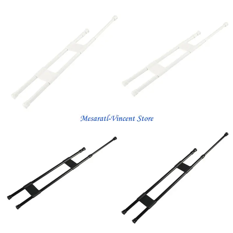 

A70F Телескопические стержни Регулируемое натяжение Коррозионностойкий металлический оконный стержень Подходит для холодильника