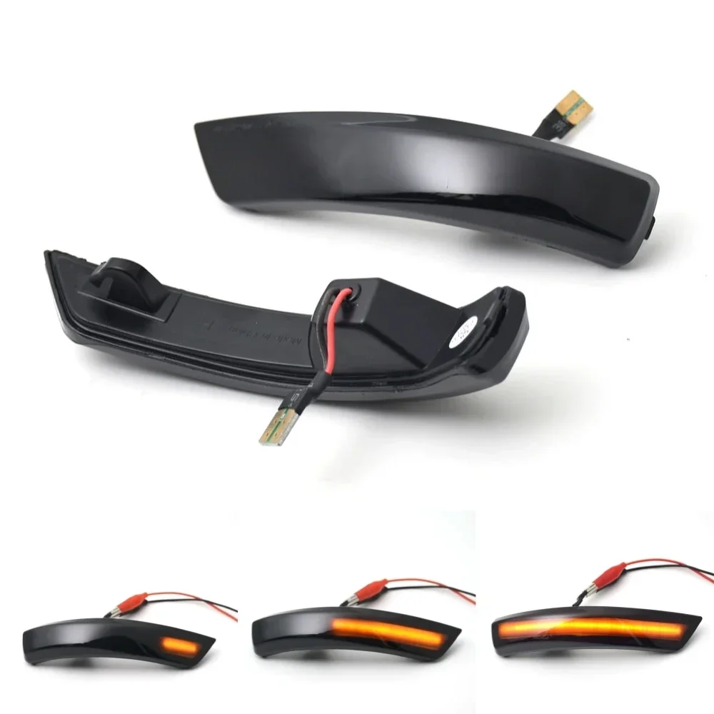 

For Ford Focus Mk2 Mk3 Mondeo Mk4 2010-2014 Dynamic Turn Signal Light LED Side Rearview Mirror Sequential Indicator Blinker Lamp