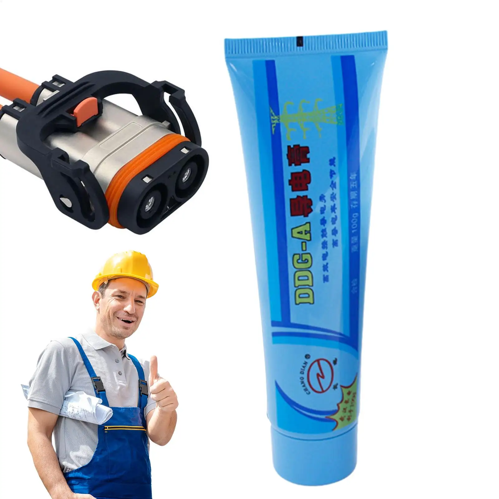 شحم كهربائي 100 جرام زيوت التشحيم الكهربائية للتطبيقات الكهربائية والسيارات