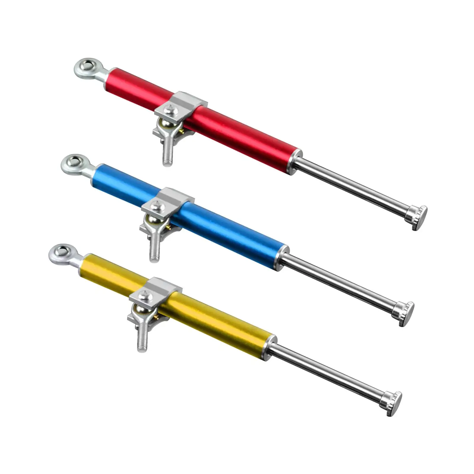 Motorcycle Steering Damper Adjustable Aluminum Fit for Most Motorcycles