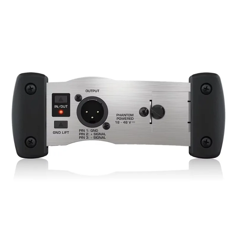Behringer DI100 Ultra-DI 1-Channel Active DI Box Pa System Audio Sound Equipment for Microphones & Stage Music Instrument view 2