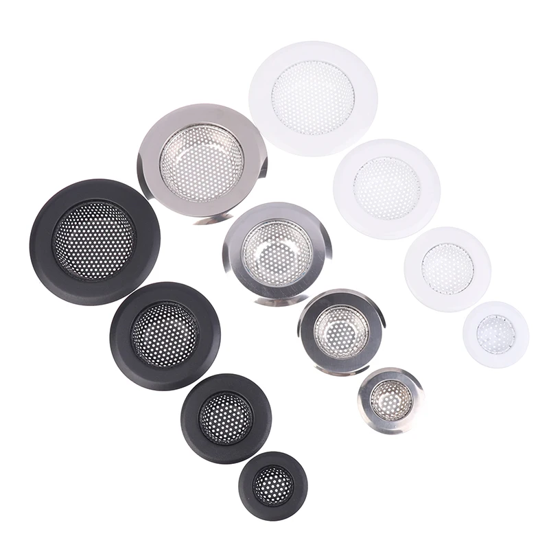 

Фильтр-сетка из нержавеющей стали для кухонной и ванной раковины, душевого трапа, улавливатель волос и пищевых отходов