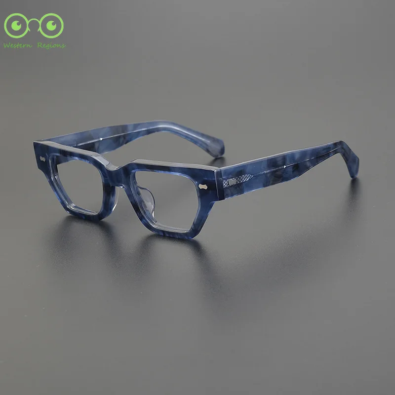 일본 편안한 보드 남녀 안경테 높이 디지털 문학적 모던 레트로 안경테 남성용