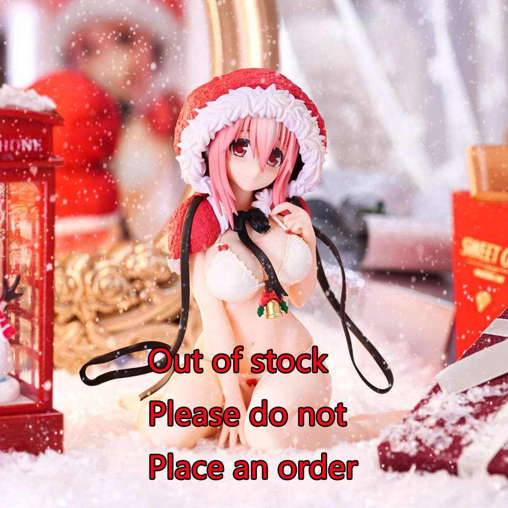 Alter Sexy Girl Nitro Super Sonico Christmas Swimsuit Santa Ver. 1/7 PVC Action Figure Adult Collection Model Doll Toys Gift