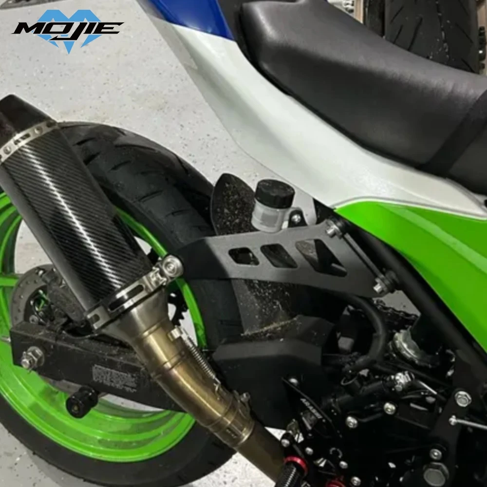 

Exhaust Hanger FOR KAWASAKI Ninja 500 / Z500 2024-2025-2026 Motorcycle Exhaust Hanger Bracket Black Accessories Muffler Support