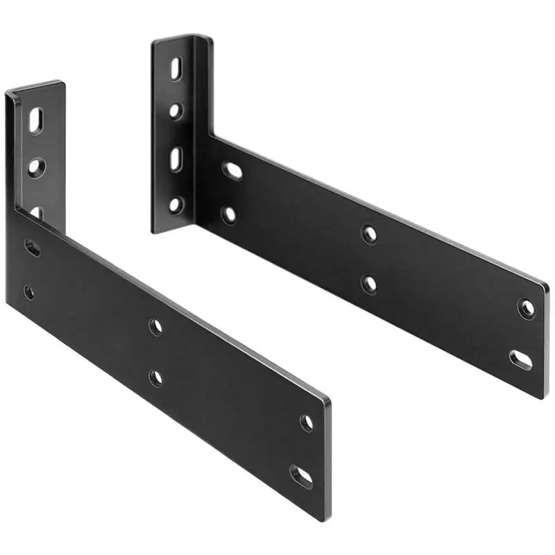 

L Shape Wall Bracket Heavy Duty Wall Shelf Support Bracket Cold Rolled Steel Support Connector Brackets For Living Room Porch