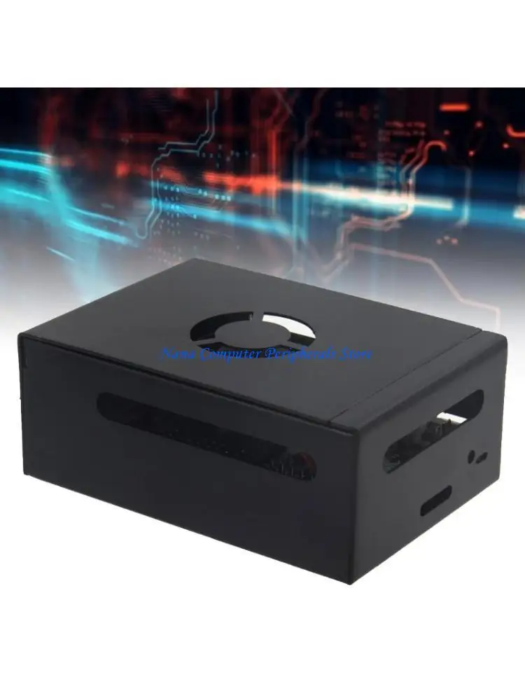 

Металлический корпус F68C с охлаждающим вентилятором для OrangePi 3B (N510) FEFFIC