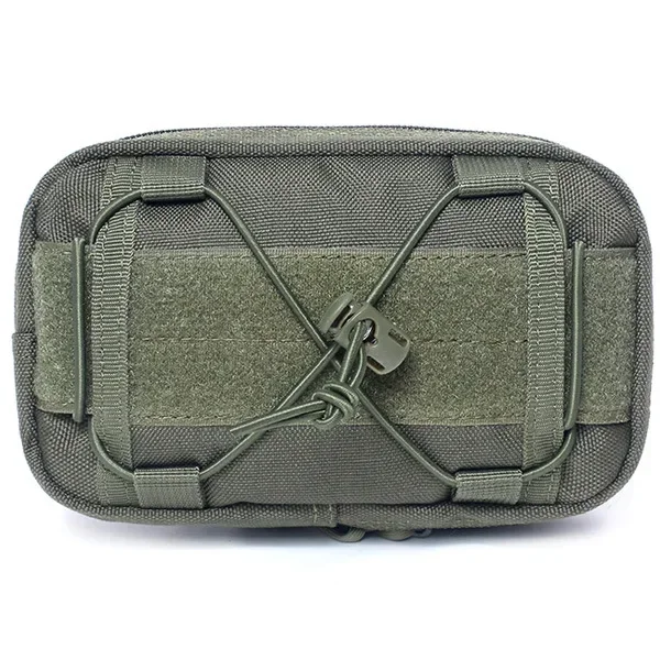 Outdoor Molle Waist Pouch Admin Map Holder Phone Case Bag Travel Camping Hiking Hunting Accessories Organizer EDC Tool Bags