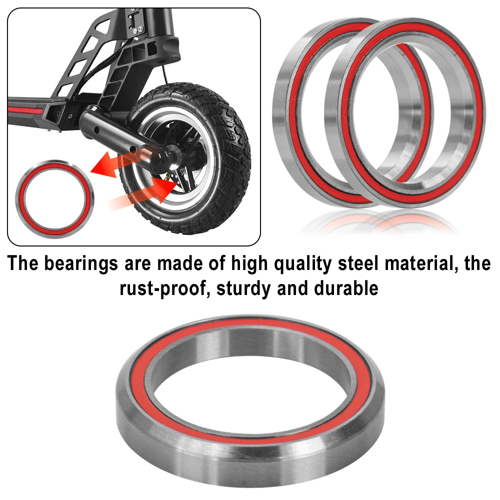 1/2PCS Front And Rear Wheels earing Assembly for Kugoo G2 PRO Electric Scooter Tainless Steel Bearing Repair Accessories