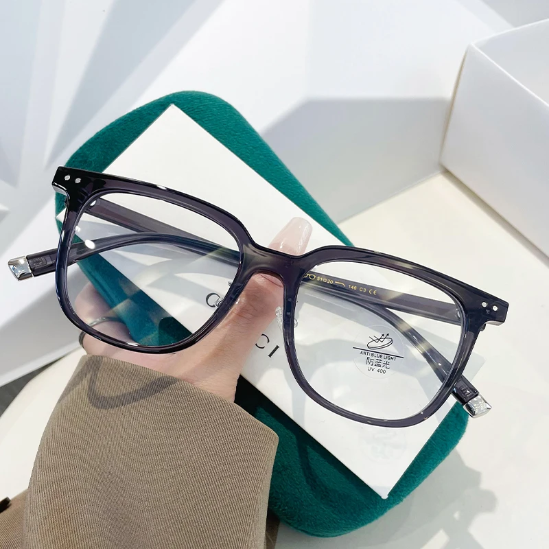 

Square Shape Glasses Men New Fashion Blue Light Blocking Eye Glasses Frames Women TR90 Material Frames Glasses Women