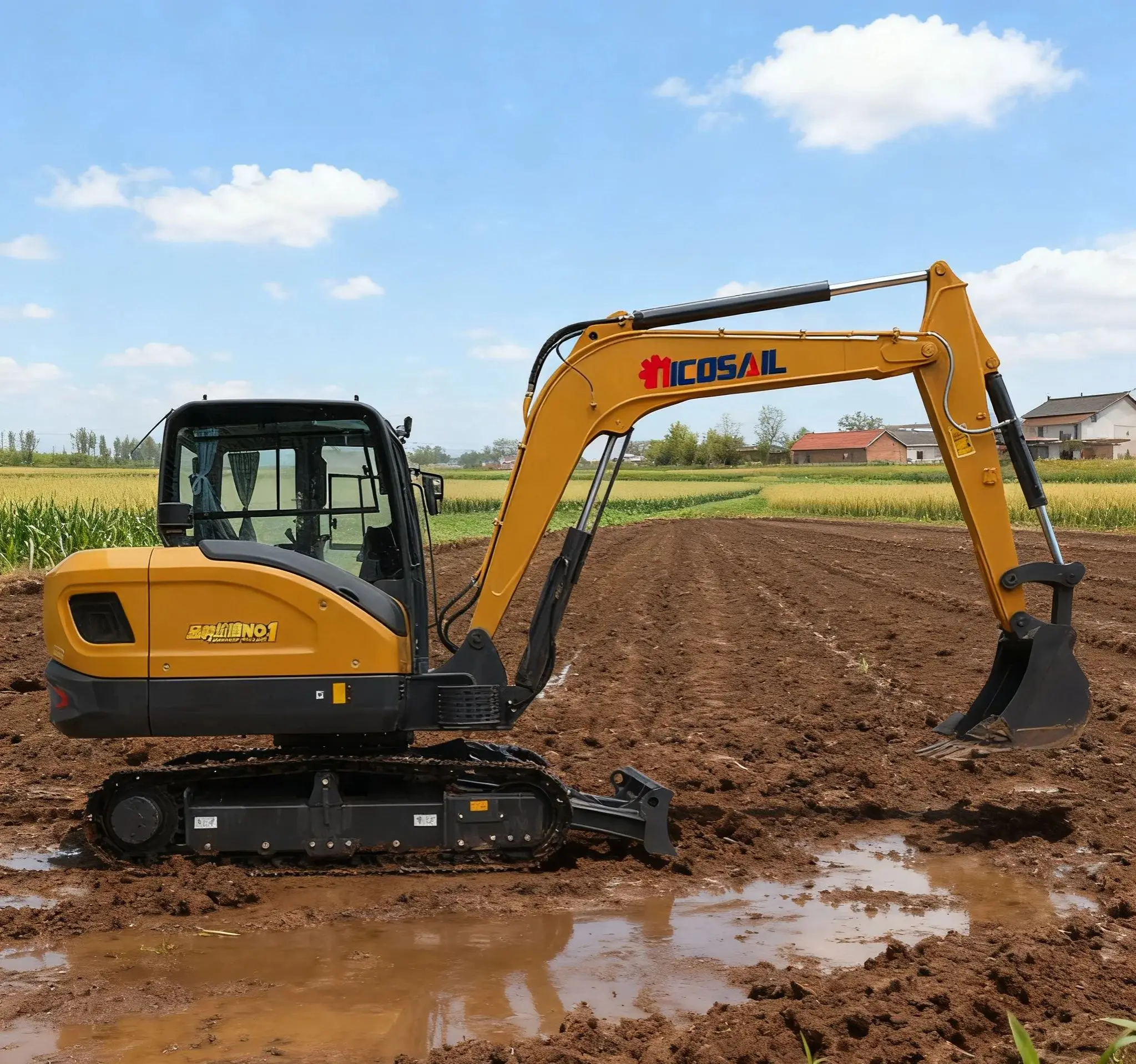 

Mini excavator EPA farm new crawler excavator 906 large excavator