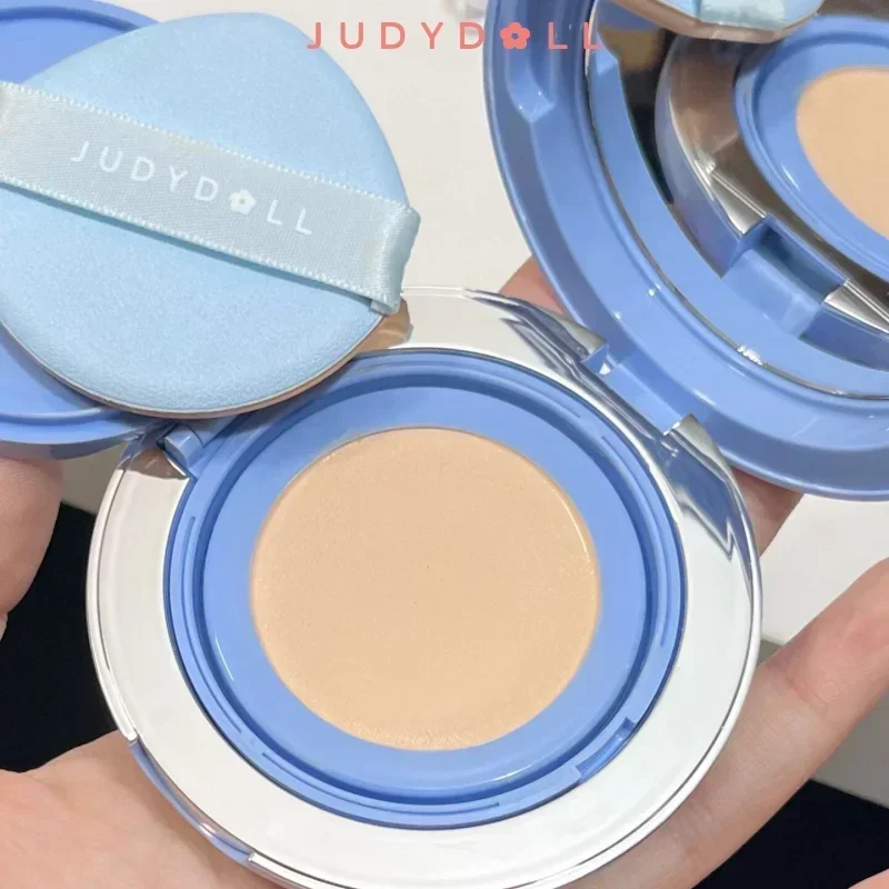 Judydoll Essenza idratante Crema a cuscino d'aria Correttore blu limitato Acqua naturale Luce Trucco viso a lunga durata