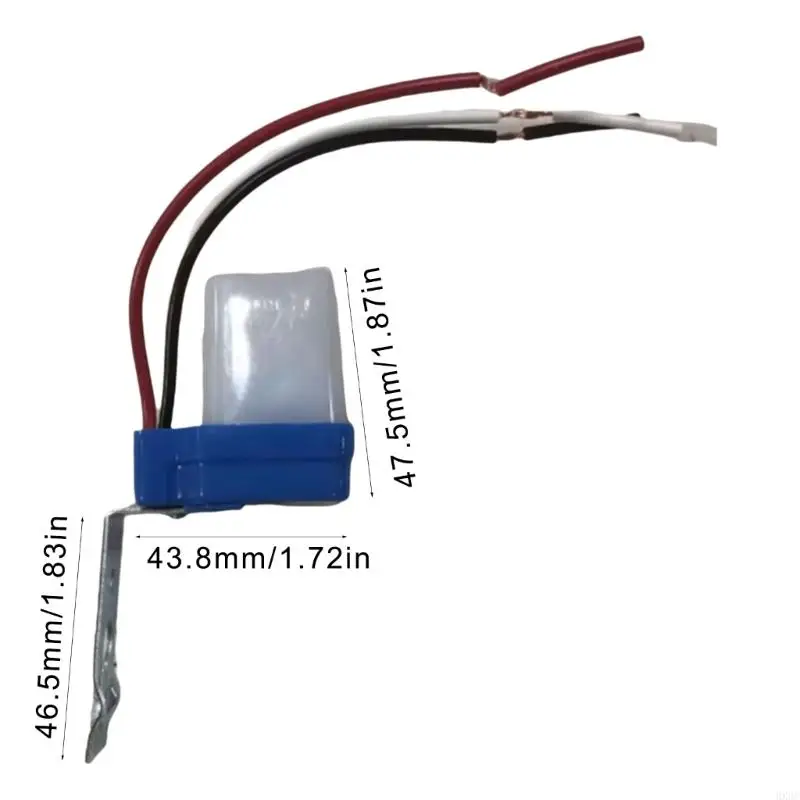 HX6C Công tắc đèn đường tự động Photocell Công tắc đèn đường tự động chống nước Công tắc điều khiển ảnh Cảm biến