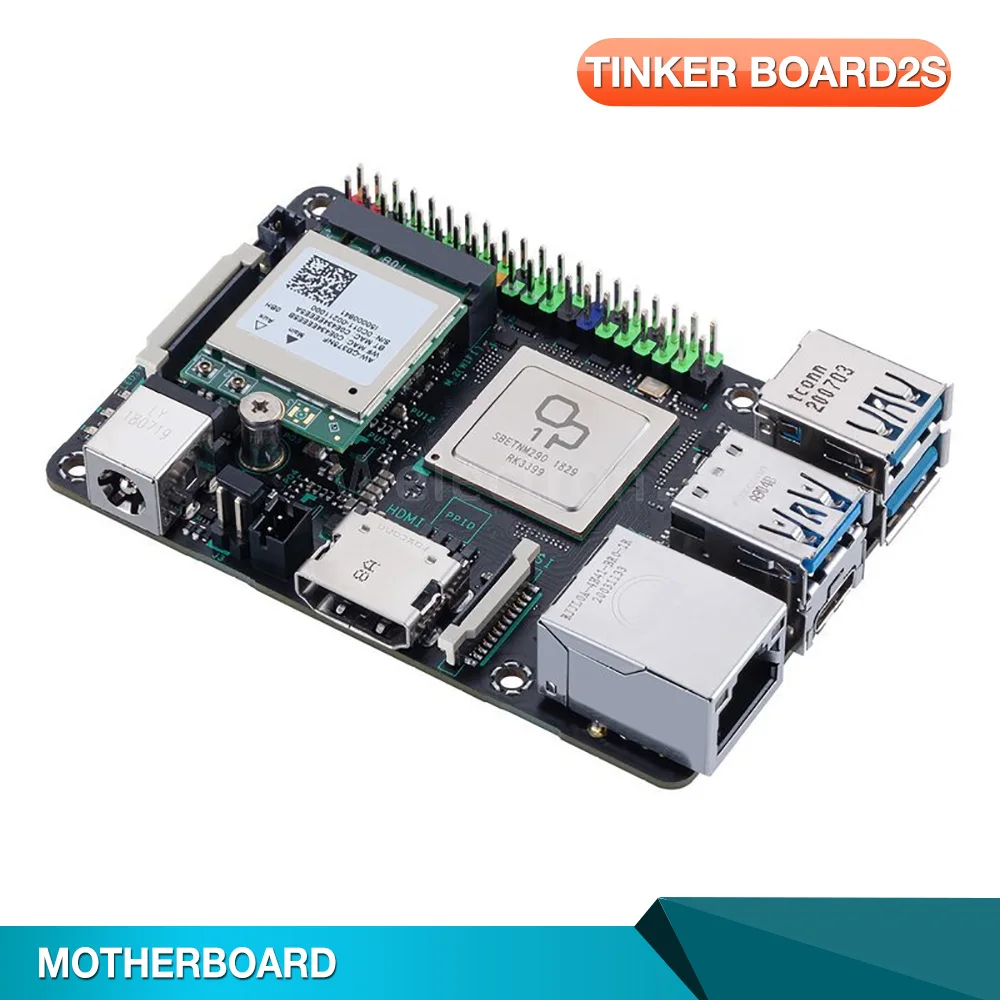 

For A-S-U-S ARM motherboard 2G/16G/SBC, using Ruixin Micro RK3399 dual core development TINKER BOARD2S