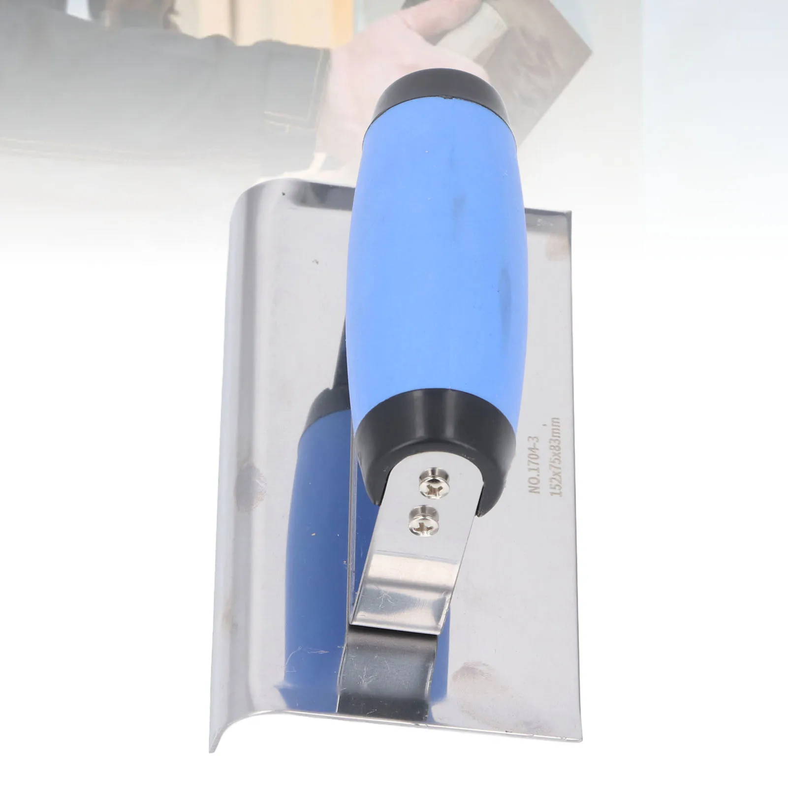 Concrete Edger Concrete Edges Repair Tool Concrete Hand Edger PP and Stainless Steel Multifunctional Concrete Edges Repair Tool