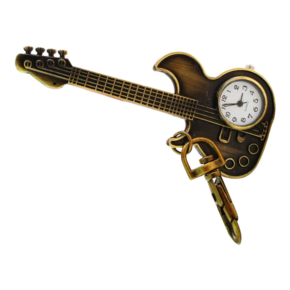 1Pcs Vintage-Style Pocket Watch for Men Women Fashion Buckle Necklace Watch Premium Quartz Movement Keyring Design Gift