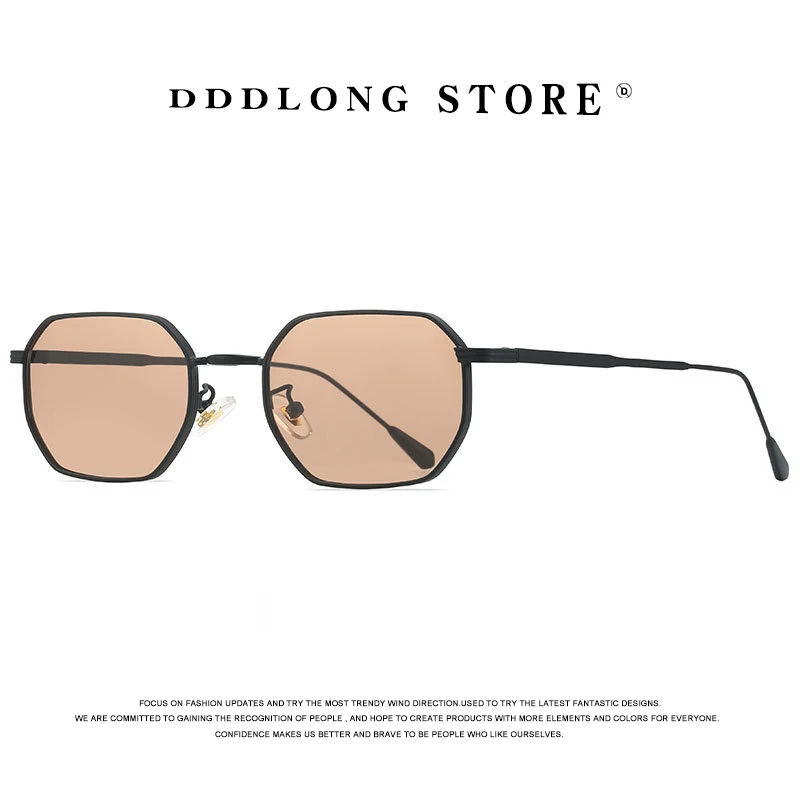 

Солнцезащитные очки DDLONG в стиле ретро, квадратные, панк, Y2K, для женщин и мужчин, винтажные, с защитой от УФ400, для улицы, модель D734