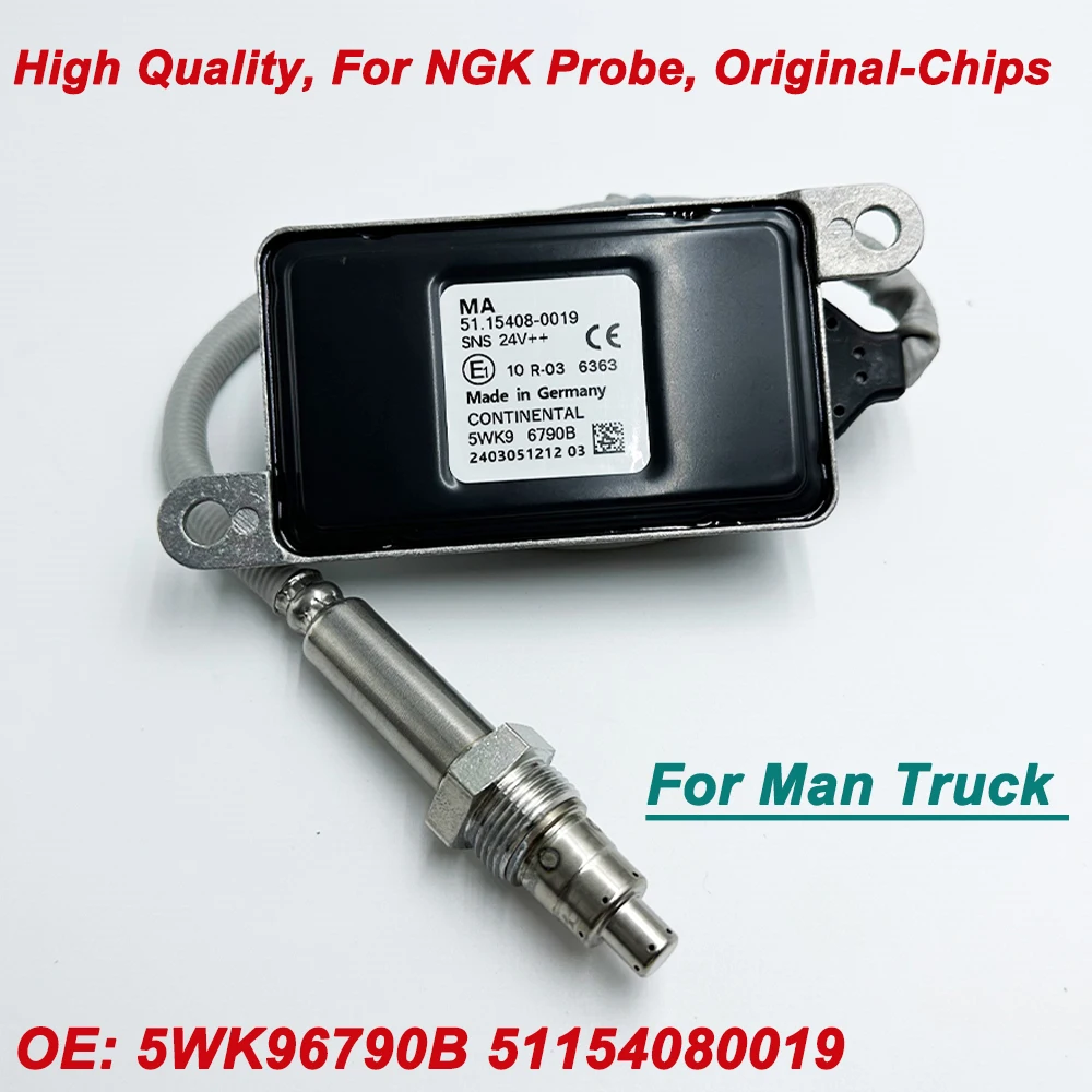 

For MAN Truck OE 51154080019 5WK96790B 51154080012 High Quality Chips for NGK Probe Nox Nitrogen Oxygen Sensor Made In Germany