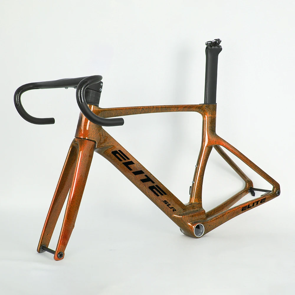 النخبة 700*32C سباق الطريق إطار دراجة هوائية خفيفة الوزن T1000 ألياف الكربون الطريق دراجة إطارات من خلال المحور مكبح قرصي 7 ألوان مخفية