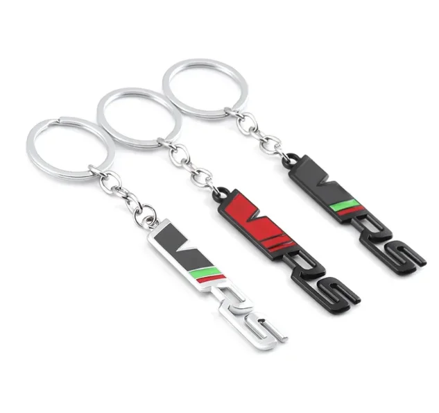 

1pcs Metal VRS Logo Keychain Keyring Key holder for Skoda Octavia Kamiq Kodiaq Karoq RS Superb Fabia Rapid Favorit Car Styling