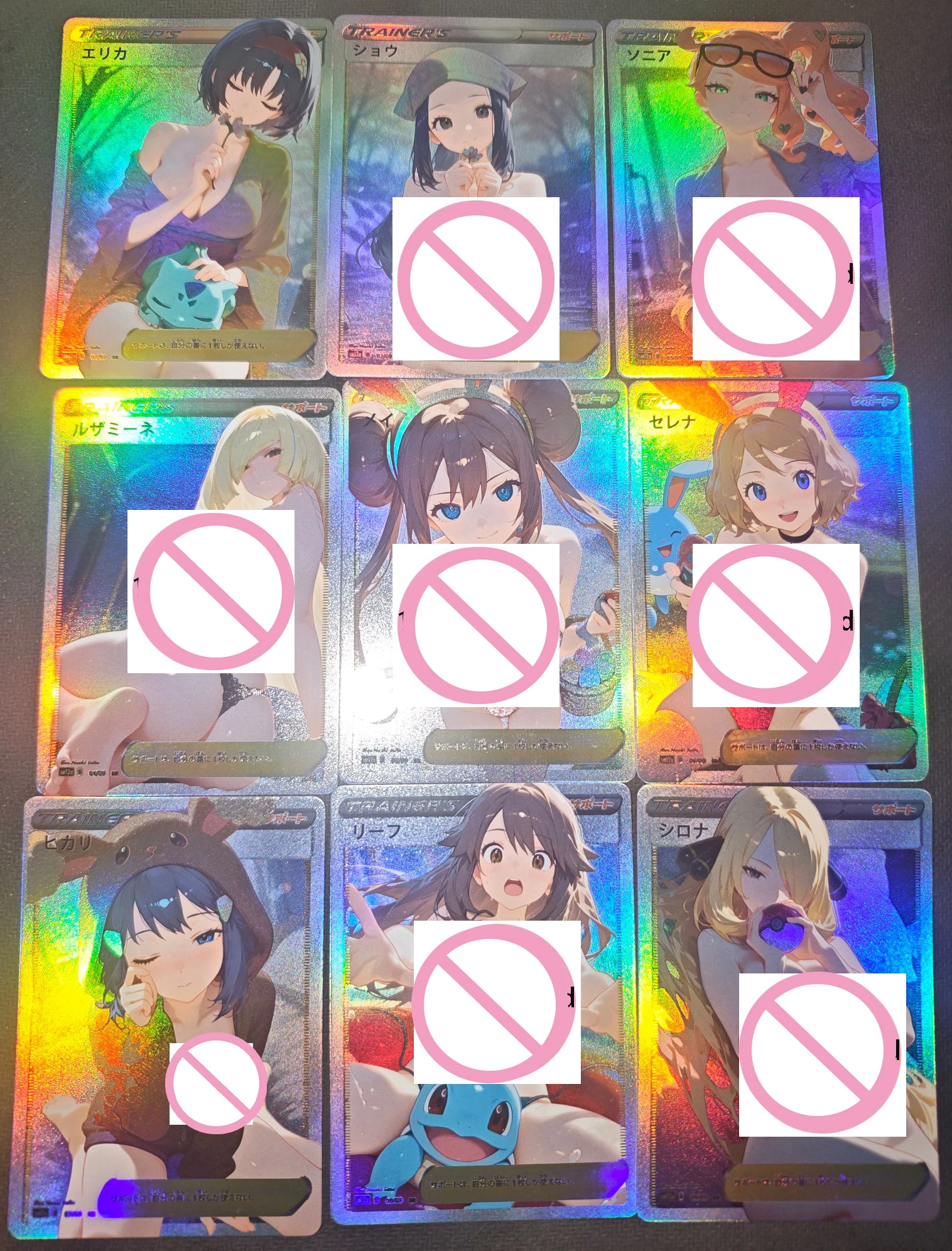 

Набор из 9 золотых коллекционных карточек Pokemon PTCG с автографами персонажей, аниме, мультфильмы, рождественский подарок, DIY