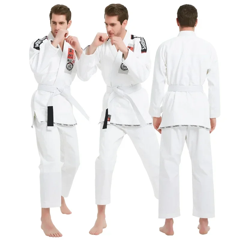 Brazylijskie Jiu Jitsu dla mężczyzn Kobiety Prehrunk Grappling Uniform Ultralekkie kimona Bezpłatny pas BJJ