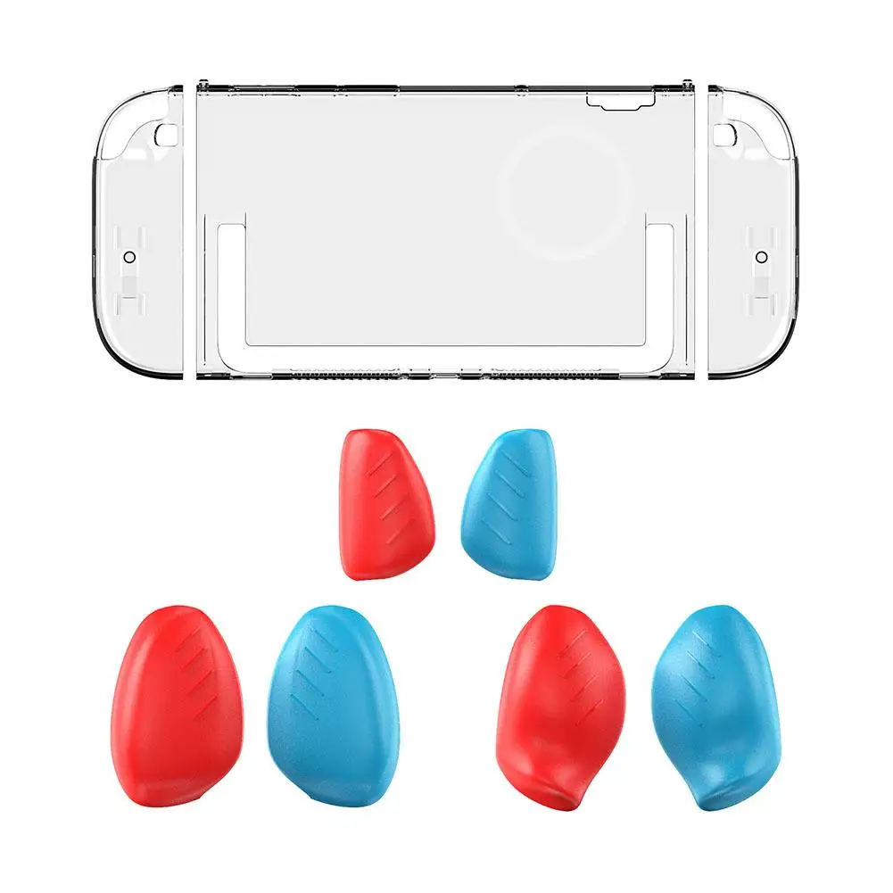 Protective Case Cover For Nintendo Switch 2 With Replaceable Handle Grips N7A9