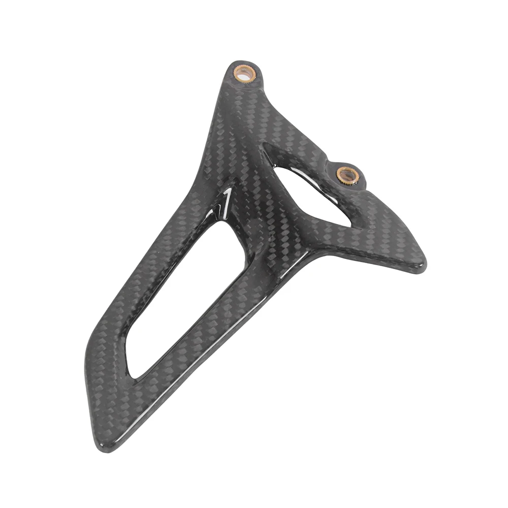 Garde-chaîne inférieur en Fiber de carbone pour Triumph Speed Triple 1200 2021, Modification de moto