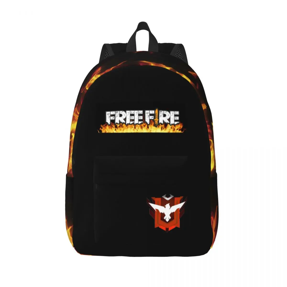 

Bright Fire Backpack for Men Women Cool Student Hiking Travel Daypack Burning Laptop Computer Canvas Bags Outdoor