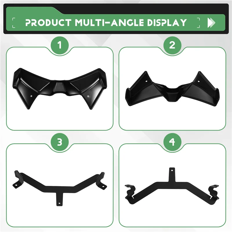 

AW-Wing Deflector Aerodynamic Frontal Spoiler Sport Downforce Naked For MT-09 MT09 SP 2024 2025 Gen 4 Motorcycle