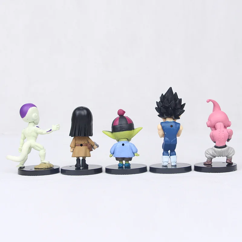 20PCS Bandai Dragon Ball Z Set Super Son Goku Vegeta Broly Buu Action Figure Anime Figurines Ultra Instinct Model Gifts Toys