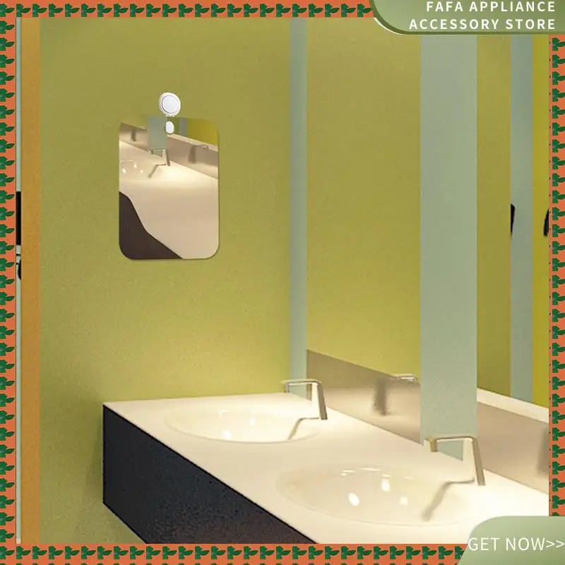 Acrylic Anti Fog Mirror Fogless Mirror Washroom Travel Accessories For Women Makeup Man Shaving-A70Z