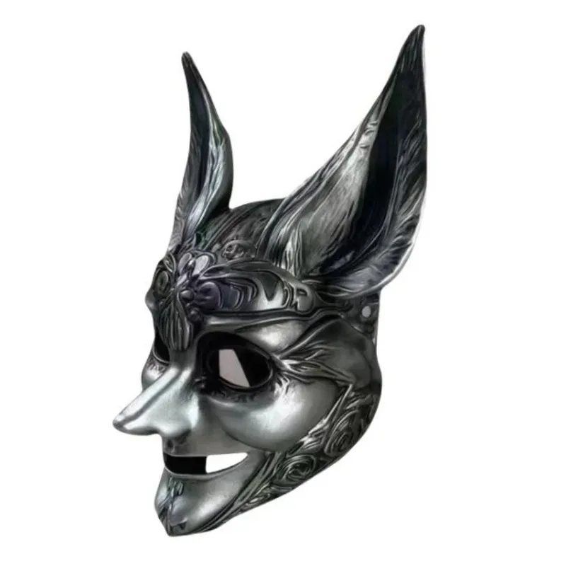 베네치아 마법사 할로윈 공연 캐릭터 의상 레진 공예 얼굴 가면 장식