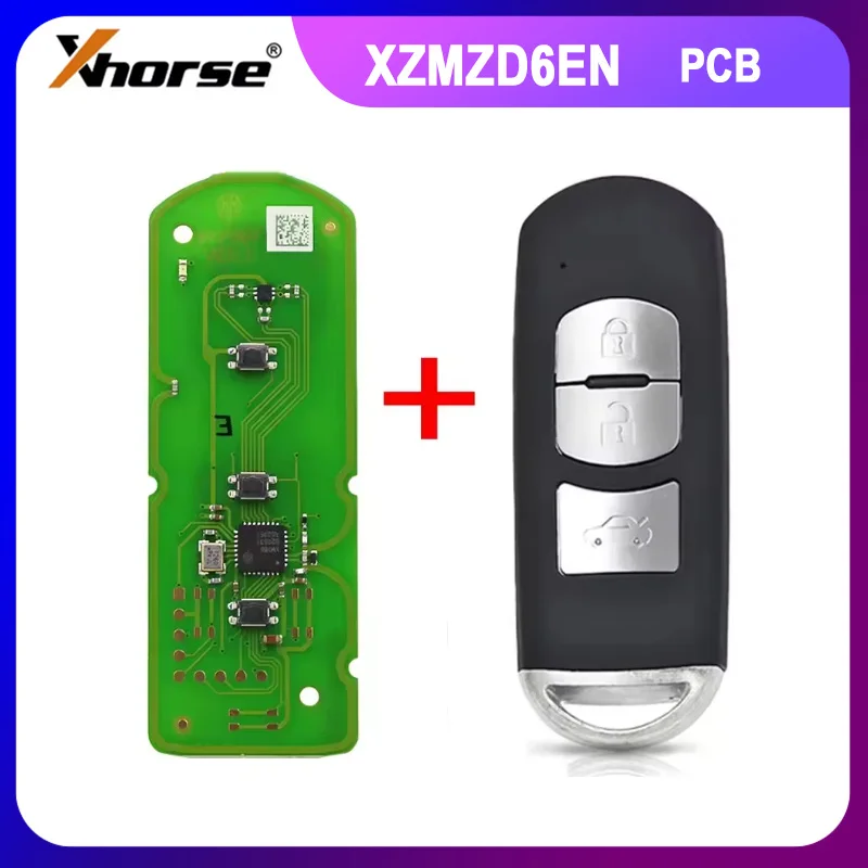 XHORSE XZMZD6EN Smart Car Key Fob Remote Control for Mazda 3 5 6 8 Miata Summit Axela Atenza M3 M6 CX3 RX8 Miata CX5 CX7 CX9 MX5