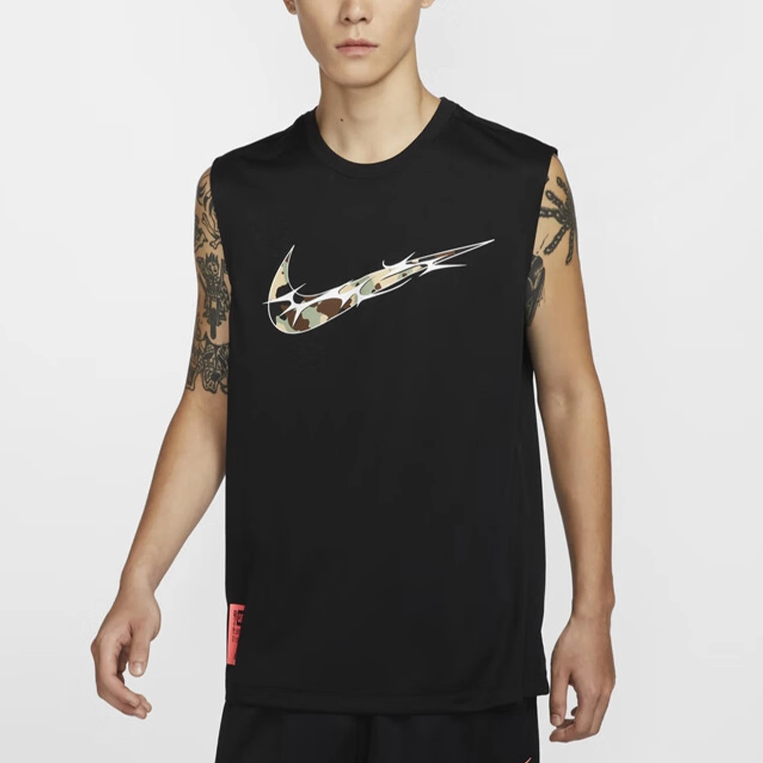 سترة Nike الرسمية الأصلية الجديدة للرجال للتدريب على كرة السلة قابلة للتنفس HM4463-010