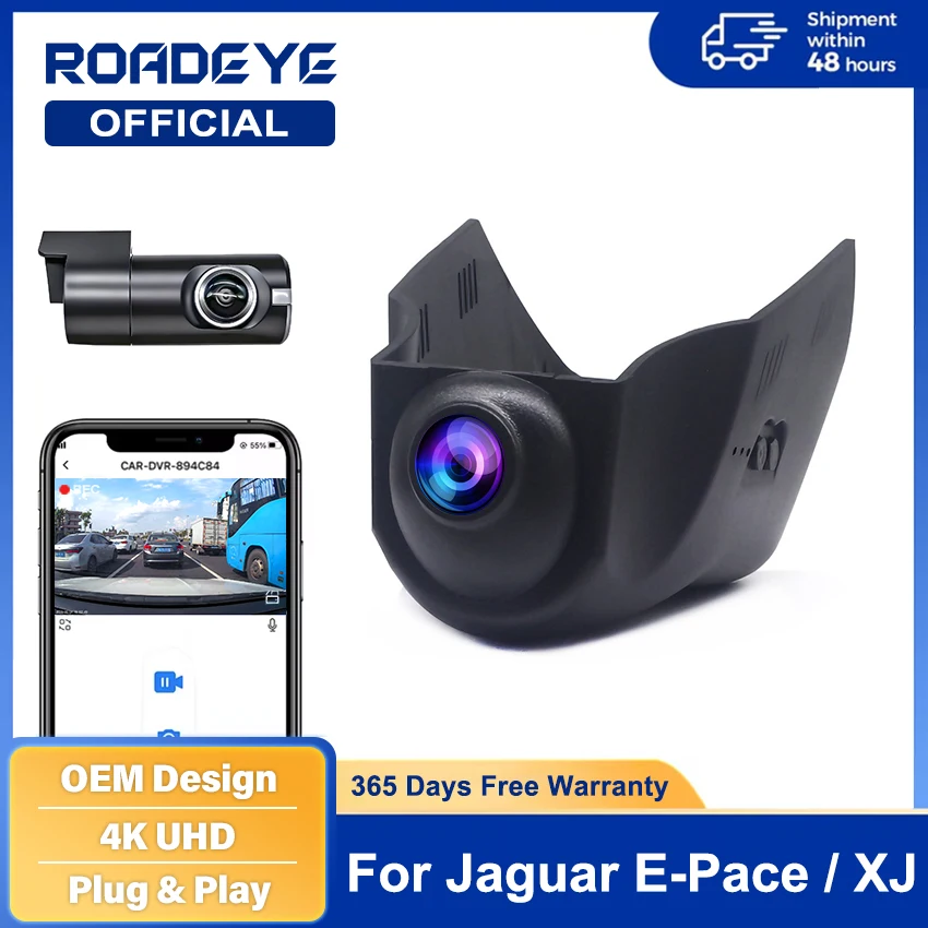 4k-dash-cam-for-jaguar-e-pace-x540-2018-2023-xj-xj-l-4th-gen-x351-2016-2021-car-dvr-camera-wifi-app-monitor-dashcam