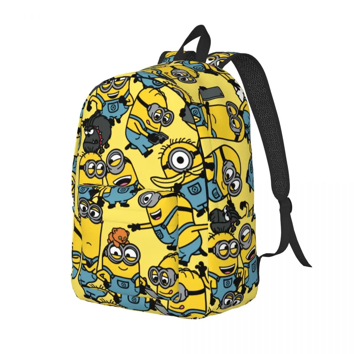 Minions The Rise Of Gru Cartoon Backpack for Student School Bookbag Daypack Preschool Primary Bag Travel