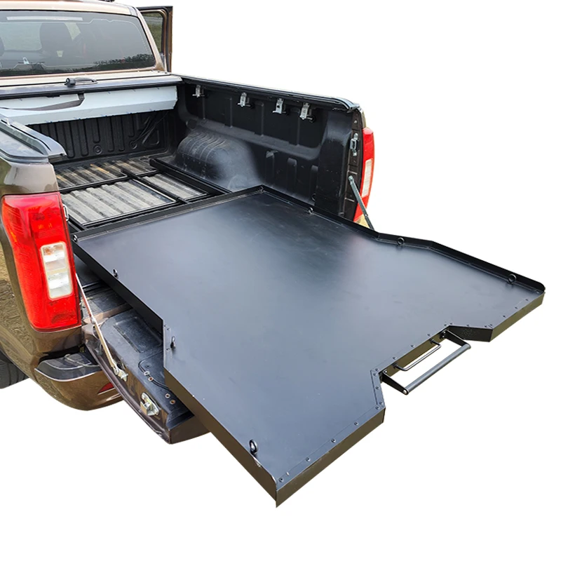 For Lc79 Accessories Customizable Aluminum Alloy Elevate Outdoor Slide-Out Truck Bed Tray Cargo Glide For Toyota LC79