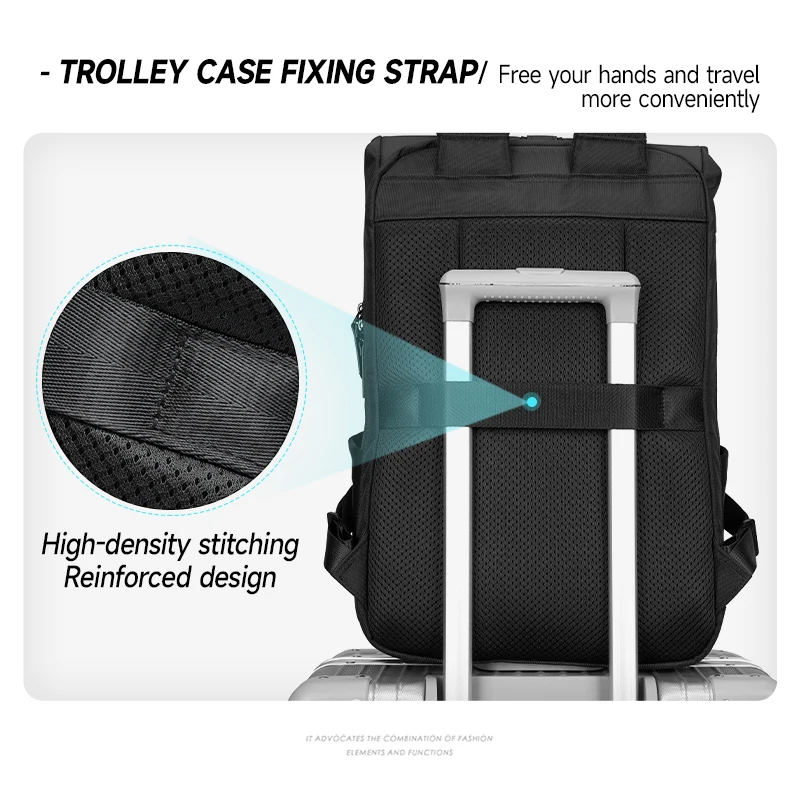 Men Travel Backpack Large Capacity School Backpack 17 Inch Laptop Backpack Business Bag Oxford Sport Hiking Bags Waterproof