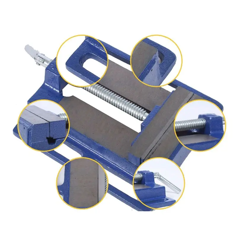 Y42A-3 Inch Drill Press Vise Milling Drilling Clamp Machine Vise Tool Machine Tools Accessories Parts