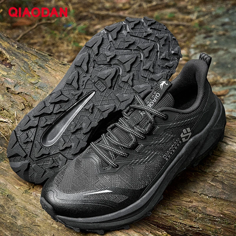 

Мужские кроссовки QIAODAN, осень 2023, дышащая походная обувь с сеткой, амортизирующие противоскользящие кроссовки QXF073251906