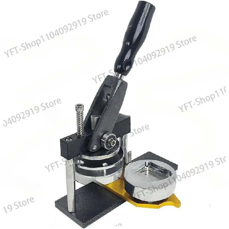 Square 2*2 inch Badge Making Machine Magnet Making Machine+Cutter +150 pcs Fridge Magnet Material